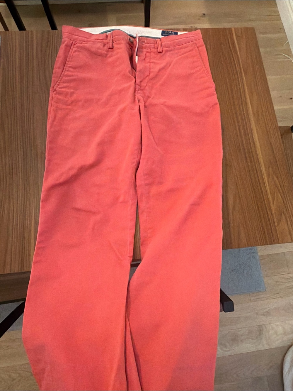 Coral Nantucket Red Chino Pants Ralph Lauren